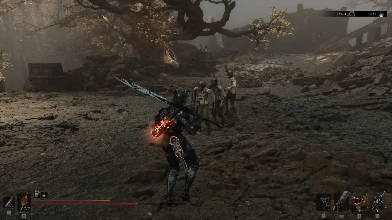 Image showing a the Deprived enemy type approaching the player