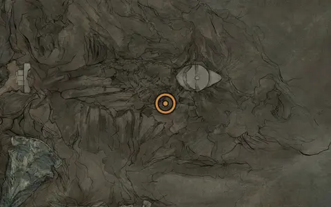 Map crop showing Location: Axatana in the The Marrow Keep area of Fallgrim