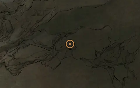 Map crop showing Glimpse #52 in the The Unfound Path area of Fallgrim