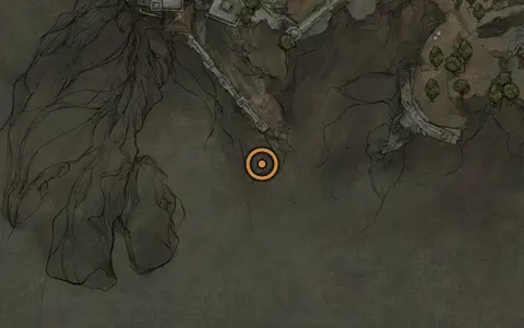 Map crop showing Ovum #2 in the Withered Shoals area of Fallgrim