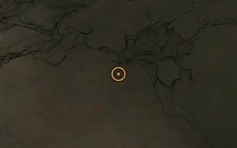 Map crop showing Journals #21 in the The Unfound Path area of Fallgrim