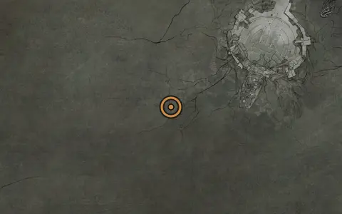 Map crop showing Glimpse #21 in the Faded Citadel area of Fallgrim