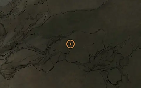 Map crop showing Journals #14 in the The Unfound Path area of Fallgrim