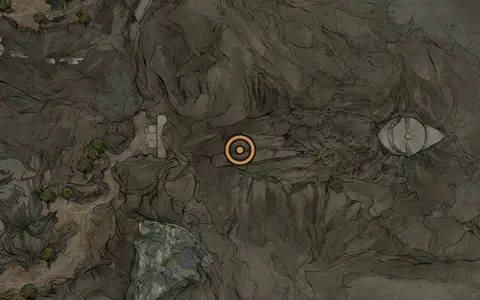 Map crop showing Desolate Keep in the The Marrow Keep area of Fallgrim