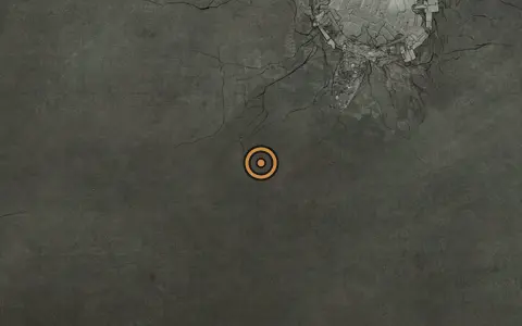 Map crop showing Scholar's Wormstone in the Faded Citadel area of Fallgrim