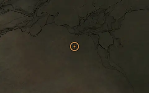 Map crop showing Glimpse #58 in the The Unfound Path area of Fallgrim