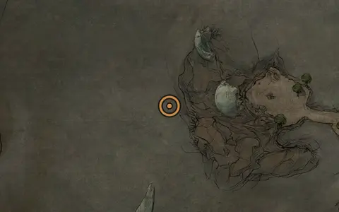 Map crop showing The Iconoclast (Prologue) in the Prologue area of Fallgrim