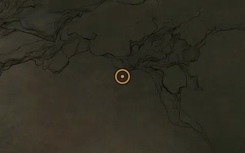 Map crop showing Journals #20 in the The Unfound Path area of Fallgrim