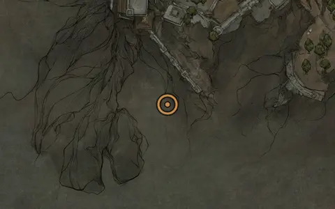 Map crop showing Journals #5 in the Withered Shoals area of Fallgrim