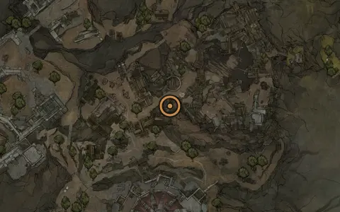 Map crop showing Shattering Stone in the Lonesome Spire area of Fallgrim