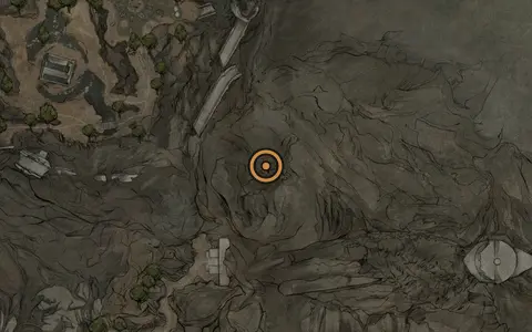 Map crop showing Infinite Seal in the The Marrow Keep area of Fallgrim
