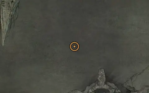 Map crop showing Pulsing Caves in the Sanguine Caverns area of Fallgrim
