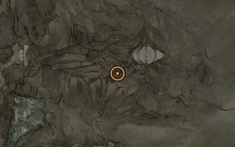 Map crop showing Location: Great Martyr's Blade in the The Marrow Keep area of Fallgrim
