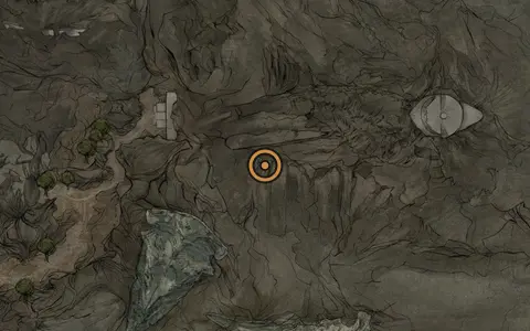 Map crop showing Blackmarrow Key in the The Marrow Keep area of Fallgrim