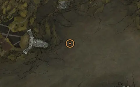 Map crop showing x26 Magdalena's Glade in the Glutted Mire area of Fallgrim