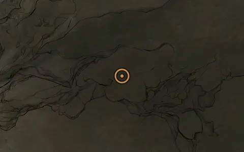 Map crop showing Journals #15 in the The Unfound Path area of Fallgrim