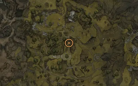 Map crop showing Journals #11 in the Blackridge Hamlet area of Fallgrim