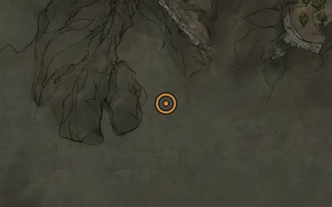 Map crop showing Strange Remnant in the Withered Shoals area of Fallgrim