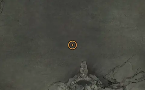 Map crop showing Blackmarrow Key in the Sanguine Caverns area of Fallgrim