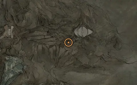 Map crop showing Location: Obsidian Hammer in the The Marrow Keep area of Fallgrim