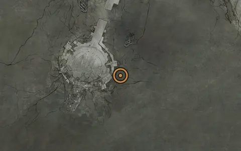 Map crop showing 2x Glimpse in the Faded Citadel area of Fallgrim