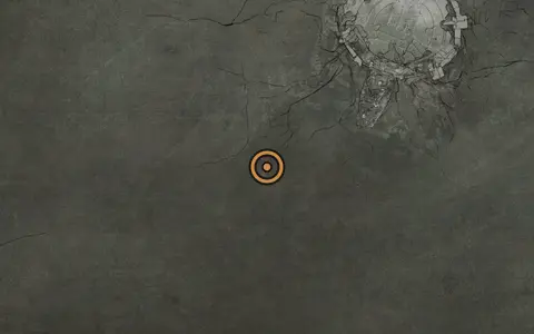 Map crop showing Glimpse #19 in the Faded Citadel area of Fallgrim