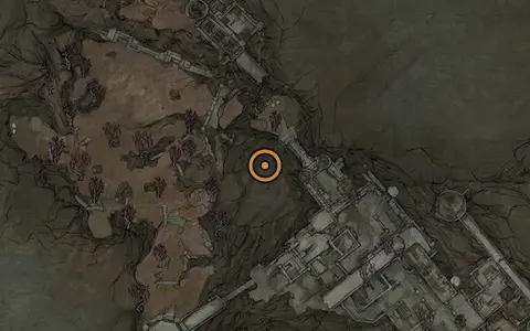 Map crop showing x2 in the Revenant Graves area of Fallgrim
