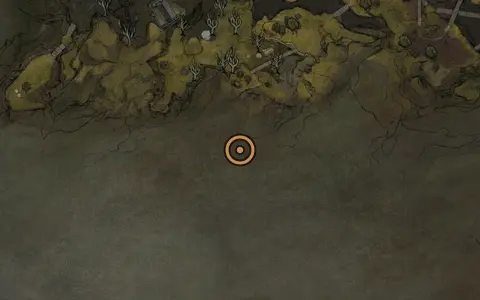 Map crop showing Sunlight Sonata in the Mushroom Village area of Fallgrim
