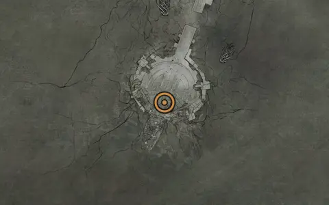 Map crop showing Forbidden Archives in the Faded Citadel area of Fallgrim