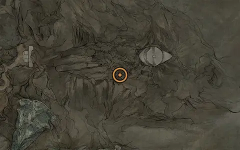 Map crop showing Location: Forgotten Crossbow in the The Marrow Keep area of Fallgrim