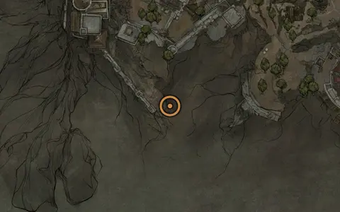 Map crop showing 26 Ova in the Withered Shoals area of Fallgrim