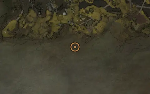 Map crop showing Moonlight Sonata in the Mushroom Village area of Fallgrim