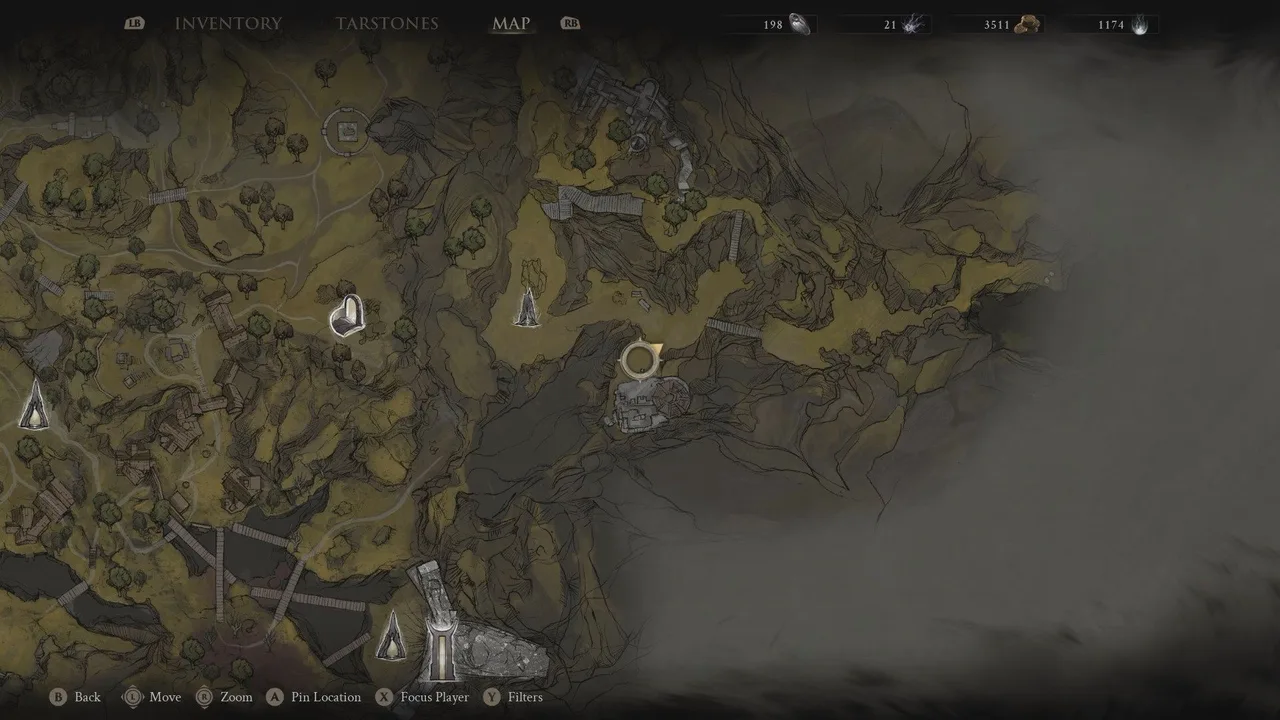 One-Legged Wolf Map Location Mortal Shell 2